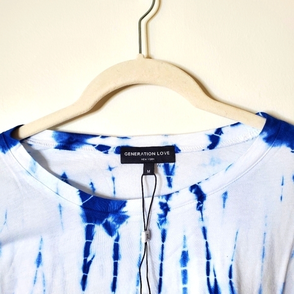 Generation Love Josephine Indigo Tie Dye Top - Picture 9 of 16